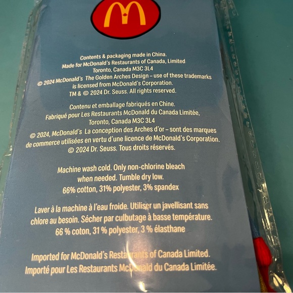 McDonald's Grinch Merry Grinchmas 2024 Socks - Picture 3 of 5